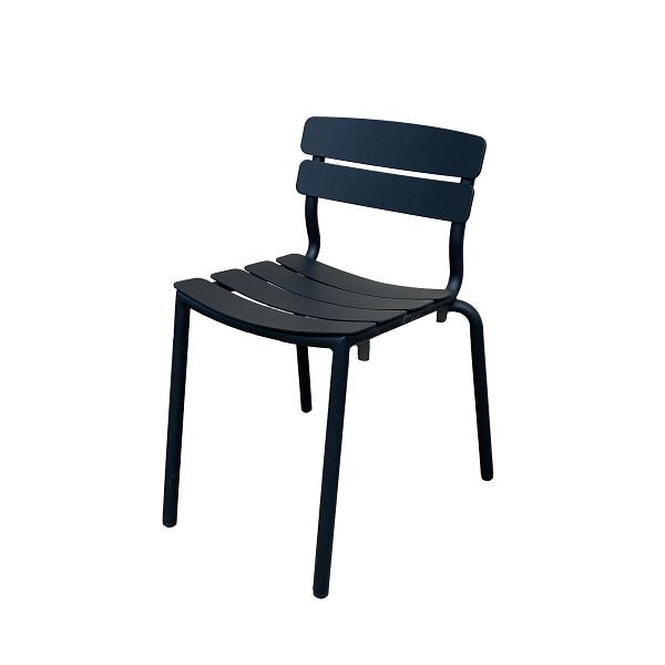 Feros Shade Stapelbarer Sessel, Schwarz, Aluminium, 151518