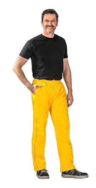 Planam Outdoor Monsun Hose, gelb, Größe 5XL, 1487072