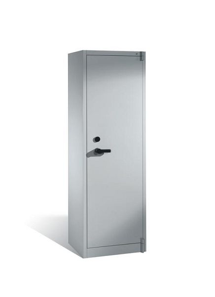 C+P Feuerschutzschrank Certos, H1950xB650xT500mm, Farbe: Weißaluminium, Klinkengriff, 5 OH, 1161-000 S10013