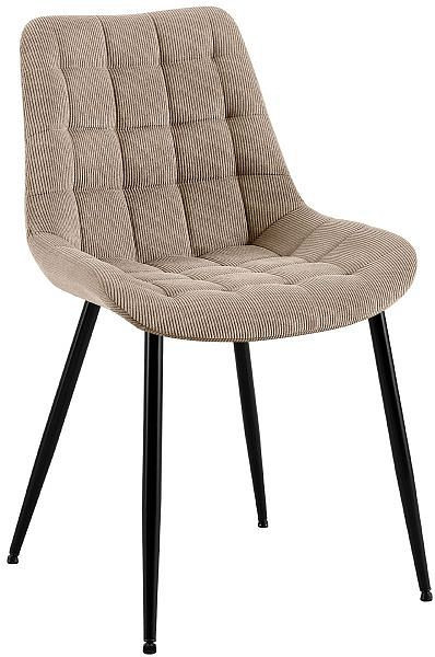 CLP Esszimmerstuhl Sardna Cord, taupe, 326302, 4255716358440