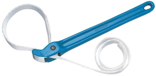GEDORE Gurtrohrzange 8" (220 mm), 95 cm Gurtlänge, 1468308