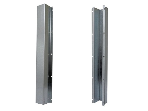 Growi Rohrleitungsschutz, aus verzinktem Stahlblech, 800x80x80x2mm, 10061060