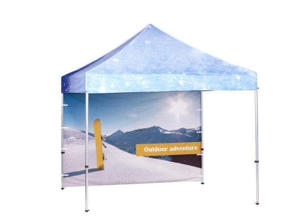 Showdown Displays Zelt Alu Wand doppelseitig Druck 3 x 3 Meter, T3-GWDS