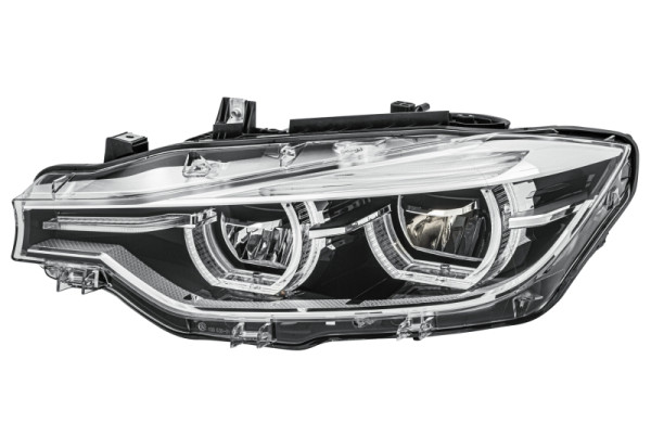 HELLA LED-Hauptscheinwerfer, für u.a. BMW 3 Touring (F31), für Linksverkehr, links, 1LX 012 102-931