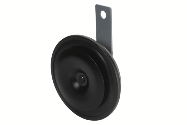 HELLA Horn, M26, 12V, 105dB(A), Frequenzbereich: 400Hz, Hochton, ECE, Gehäusefarbe: schwarz/grau, Flachsteckanschluss, 3AL 002 952-857