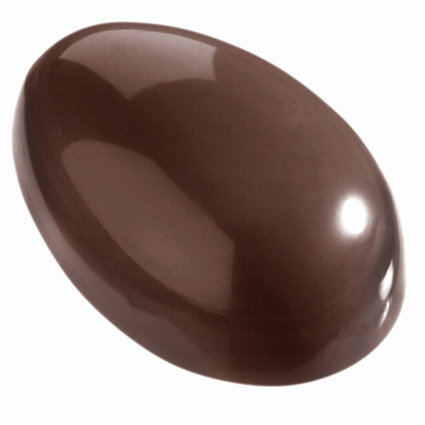 Schneider Schokoladen Form - Ei glatt 81 mm, 275 x 135 x 32 mm - Doppelform / 81 x 54 x 30 mm, 2 x 83 gr, 2 x 3 Stück, 421252