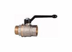 Riegler Kugelhahn, leichte Ausführung, Innen/Außengewinde, 103137