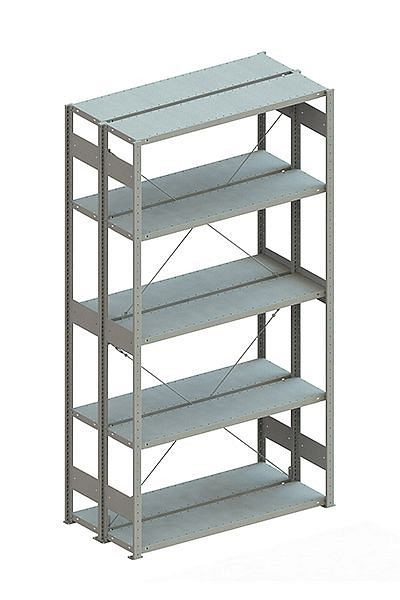 Meta CLIP 230 DGR 2500x1300x600 mm, verzinkt, Bodenanzahl: 2 x 5, 20070748