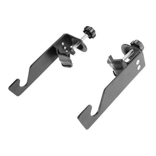 Walimex Hintergrundhaken mit Klemmen, 2er Set, 1014958