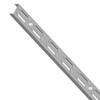 Produktbild von Element System WANDSCHIENE, 2-REIHIG, VE: 10 Stück, LOSE, 2000 mm, WEISS ALU, 10001-00067 Element System WANDSCHIENE, 2-REIHIG, VE: 10 Stück, LOSE, 2000 mm, WEISS ALU, 10001-00067