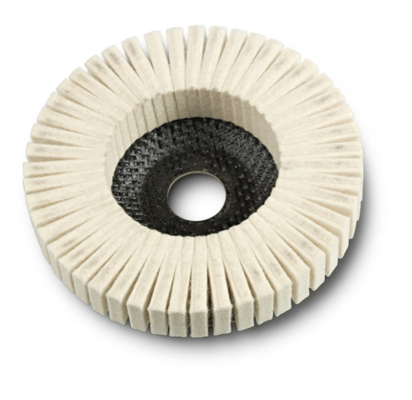 Fein Filz Fächerscheibe, Ausführung mittel, Ø 125 mm, 63723038010