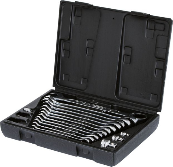 KS Tools GEARplus Ratschenringmaulschlüssel-Satz, 16-teilig, 503.4266