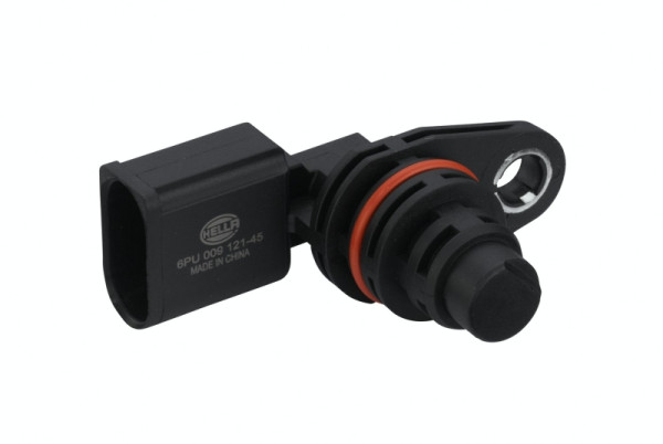 HELLA Sensor, Nockenwellenposition, 12V, 3-polig, mit Dichtung, ohne Kabel, 6PU 009 121-451