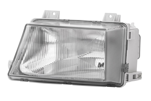 HELLA Halogen-Hauptscheinwerfer - für u.a. Mercedes-Benz Vario Bus - ECE/CCC - für Rechtsverkehr - links, 1AH 007 774-011