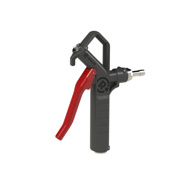 Riegler Blaspistole, Kunststoff, ohne Düse, oben anschließbar, Tülle LW 9, 129368