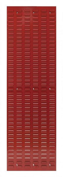 ADB Schlitzplatte, senkrechte Kiemenschlitzung, L456xB1482mm, Farbe rot, RAL 3020, 23071