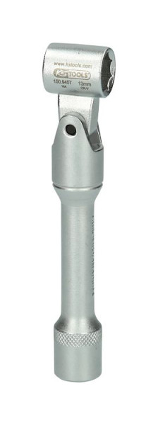 KS Tools Spezial Gegenhalter-Schlüssel für VAG Federbeinverschraubungen, 13mm, 150.9457