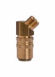 Riegler Temperierkupplung DN 9 mit Außengewindeanschluss, ohne Absperrventil, 107969