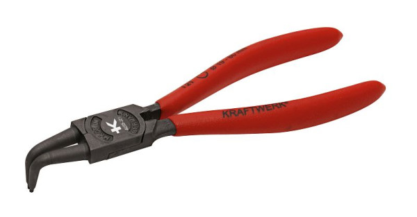 Kraftwerk Sicherungsringzange J01, für Innenringe, 90° abgewinkelte Spitzen, 4255-J01