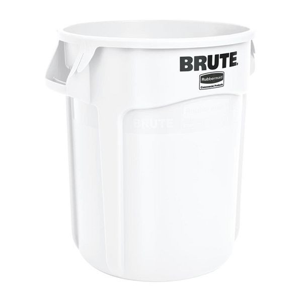 Rubbermaid BRUTE Abfalleimer weiß 75,7L, Deckel separat erhältlich, L652