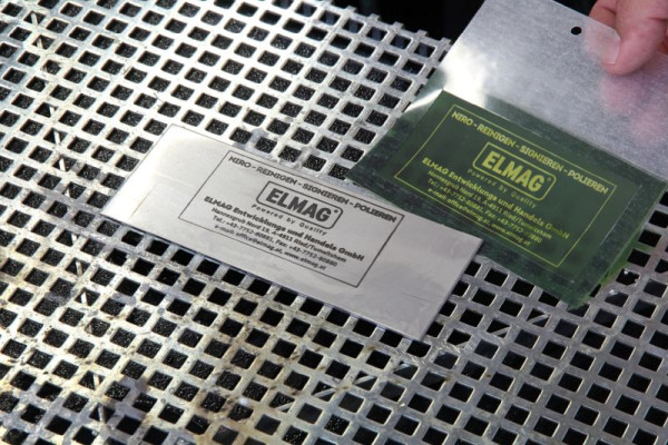 ELMAG Signierschablone, 54 x 16 mm, 58471, 9004853584718