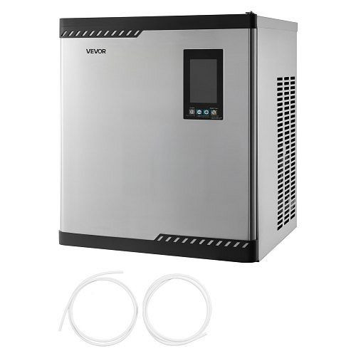 VEVOR Eismaschine Kopf, 136 kg/Tag Edelstahl, Selbstreinigung, einstellbare Dicke, für Restaurant, Bar, Hotel, FTZBJJTXFB30BP3NB001V2