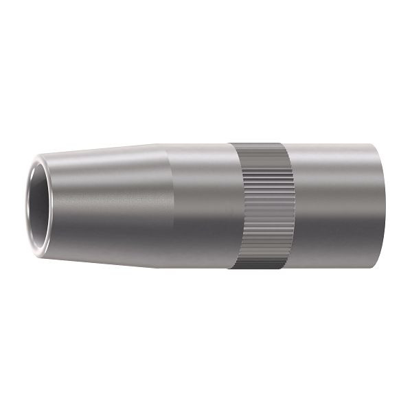 ELMAG Gashülse schraubbar, konisch WT 540, Hinten-InnenØ 24mm, Vorne-InnenØ 16mm, Länge: 66mm, 58300