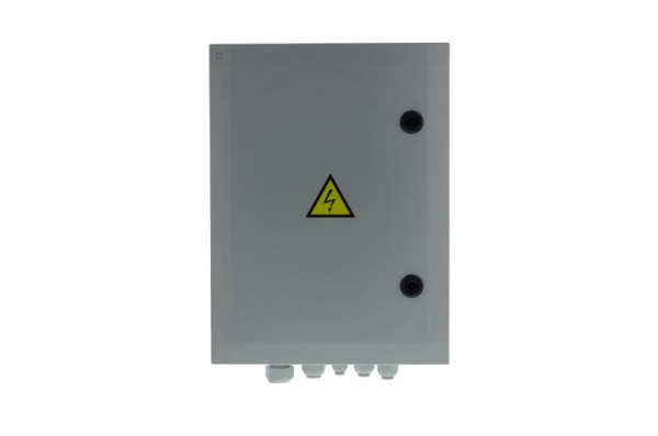 Solvido SOL-IQbox-budget-B/Hz Kamera Anschlusskasten für Videoüberwachung inkl. Heizung, 400x300x210mm, 220521