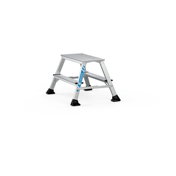 ZARGES XLstep P - Podest breit 2 x 2 Stufen, Stufentiefe: 92 mm, 41409