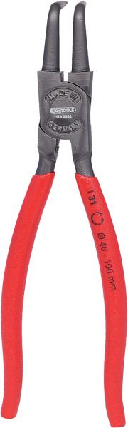 KS Tools Innen-Sicherungszange, abgewinkelt, 40-100 mm, 119.2064