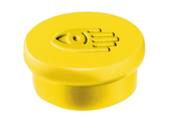 Legamaster Magnete 10mm gelb, VE: 10 Stück, 7-181005