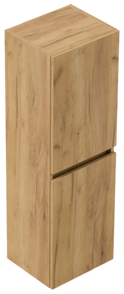 Posseik Limes Badezimmer Hochschrank 112cm Softclose zur Wandmontage eiche gold, PN0011X0000010DE