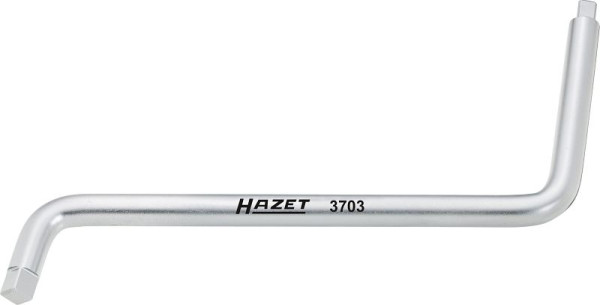 Hazet Öldienst-Schlüssel, Innen-Vierkant Profil, 8 x 10 mm, 3703