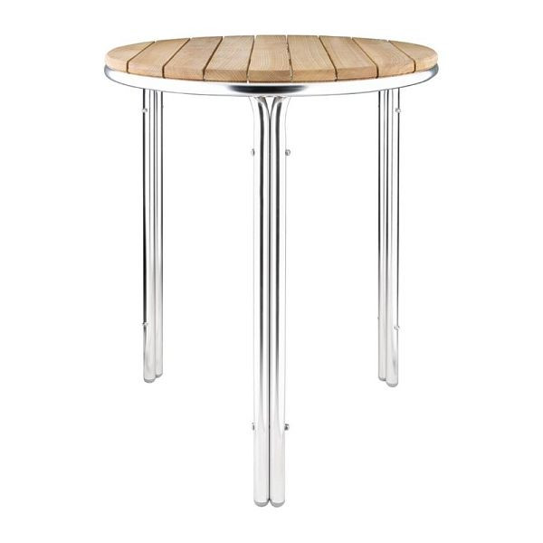 Bolero runder Tisch Eschenholz 3 Beine 72 x 60 cm, GL981