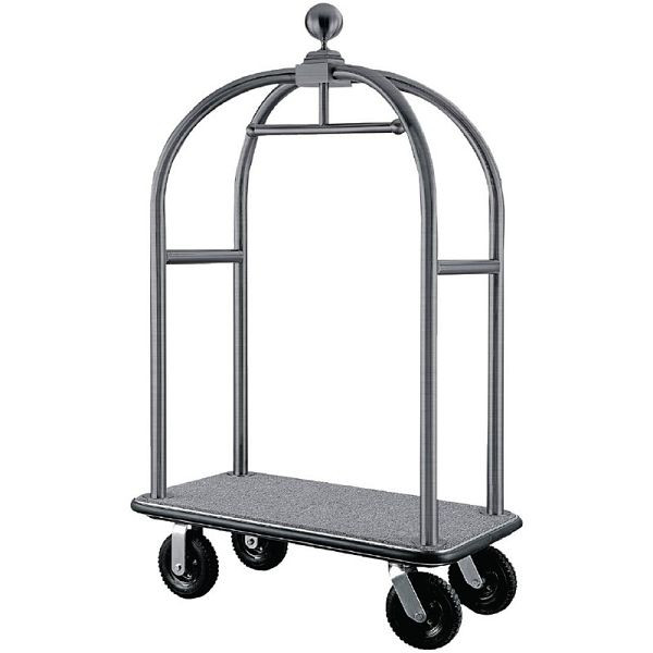 Bolero Gepäckwagen, 191 x 112 x 61 cm, Edelstahl, CF132