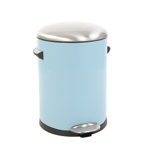 STEIN HGS Belle Deluxe Treteimer, hell blau, sandcoated, 5 Liter, 83979.0018