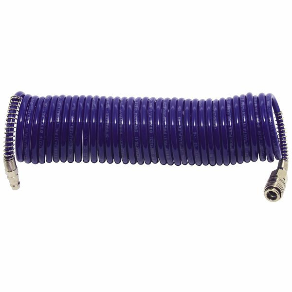 ELMAG Spiralschlauch-Set, Ø 6x8 mm, 10 m, RILSAN, max. 10 bar, 42101