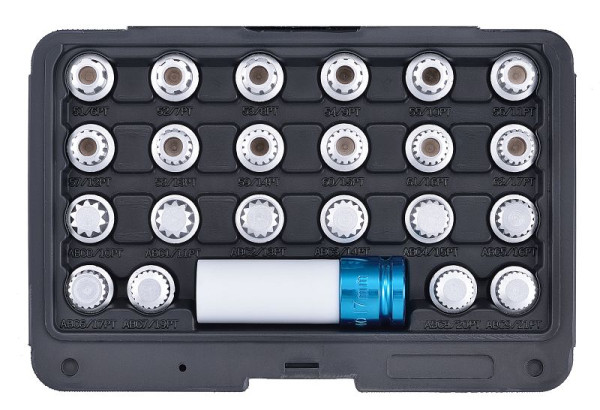 SW-Stahl Felgenschloss Demontagesatz, VW, 23-teilig, 02382L