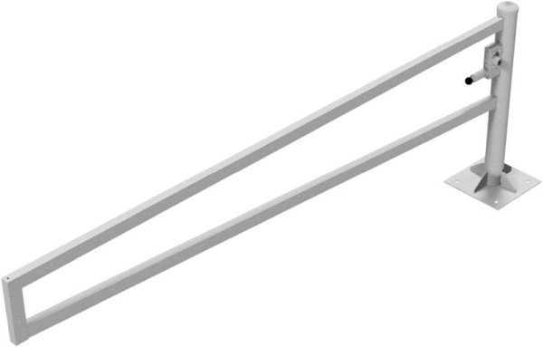 Schake Drehbare Wegesperre, selbsteinrastende Verriegelung 3,00m mit Dreikantverschluss, 4013_30FP