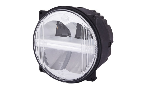 HELLA LED-Hauptscheinwerfer, M133, 12/24V, Einbau, E12 0091/ECE/SAE/E12 4989/SAE J222, glasklare Streuscheibe, transparent, rechts/links, 1S3 996 362-001