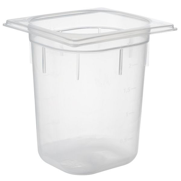 APS GN 1/6 Behälter, 17,6 x 16,2 cm, Tiefe: 200 mm, Polypropylen, 3,4 Liter, 82142