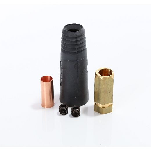 ELMAG Kupplung 50/70/95mm² schwarz für Zapfen-Ø 13 mm, 60% Einschaltdauer bei 500A, 56328