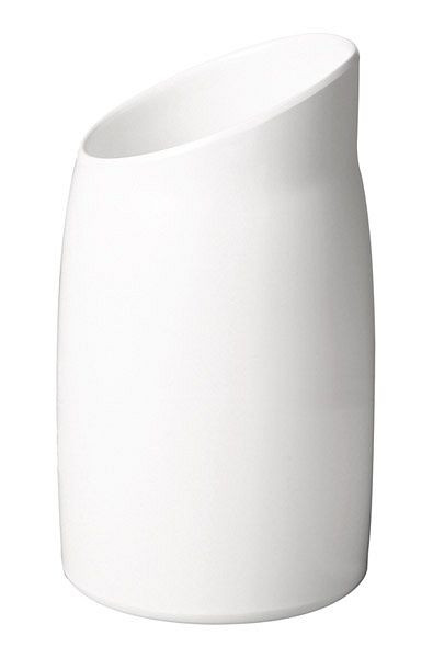 APS Dressingtopf -CASUAL-, Ø 12 cm, Höhe: 21,5 cm, Melamin, weiß, 1 Liter, 83867