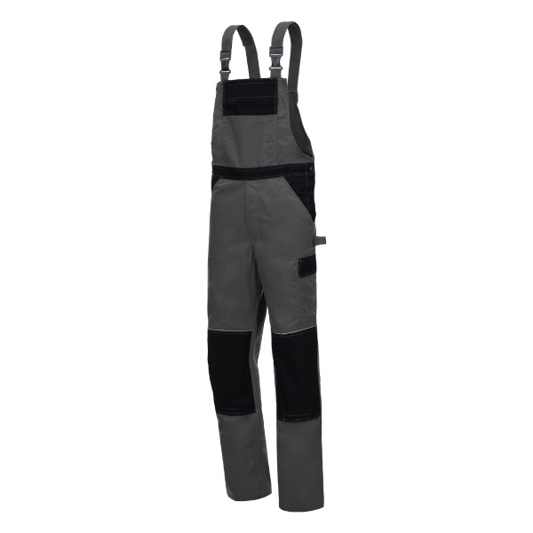 NITRAS MOTION TEX LIGHT, Latzhose, Größe: 29, Farbe: grau, VE: 10 Stück, 7522-29