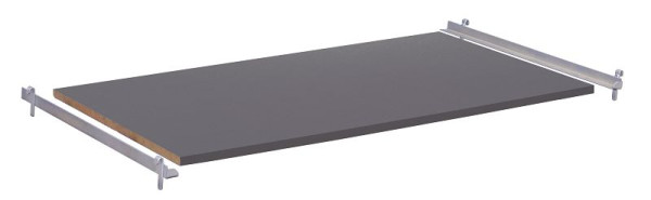 VARIOfit MDF Etagenboden, grau, Maße: 1.000 x 660 mm, zsw-700.413/G