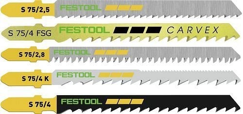 Festool Stichsägeblatt-Set STS-Sort/25 W, VE: 25 Stück, 204275