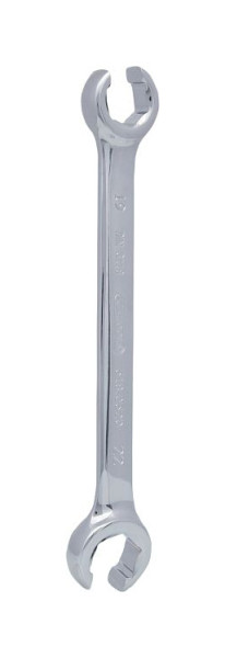 KS Tools CHROMEplus Offener Doppel-Ringschlüssel, abgewinkelt, 19x22mm, 518.0520