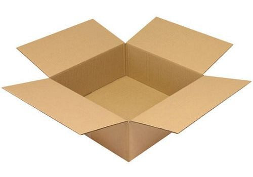 TransPak Wellpapp-Faltkarton 1-wellig, Innenmaß 400 x 400 x 150 mm, Qualität 1.30C, VE: 25 Stück, 299278