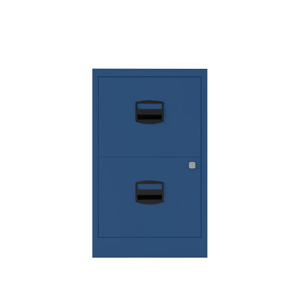 Bisley Home Hängeregistraturschrank PFA, 2 HR-Schubladen, 639 oxfordblau, PFA2639