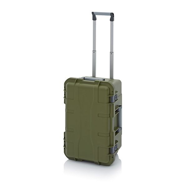 Auer Schutzkoffer Pro Trolley, Olivgrün, ohne Schloss, unbestückt, CP 6433-6003
